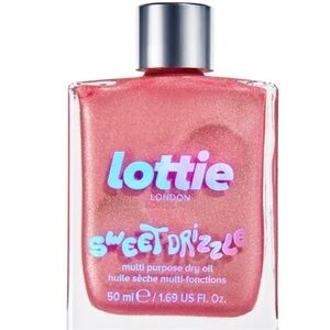 Lottie London Sweet Drizzle MultiPurpose Dry Oil - Pink Body Oil NEW